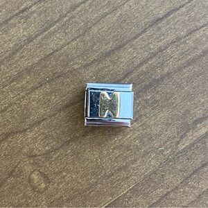 🛍️Gold Letter N Italian charm - Bundle 3 charms for $15 - stainless steel